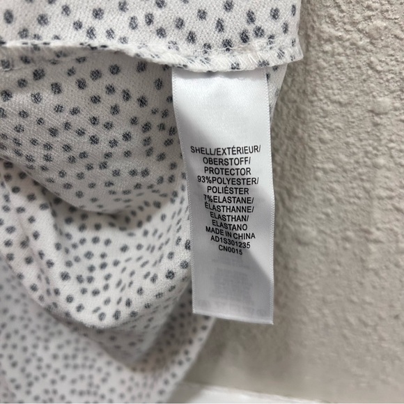 Adrianna Papell Black & White Pleated Halter Neck Top NWT Small - Picture 5 of 6